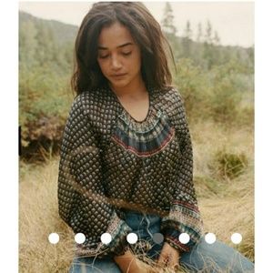 Dôen Manzanita top Black Size MEDIUM